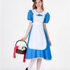 Halloween Alice In Wonderland Maid Cosplay Costume