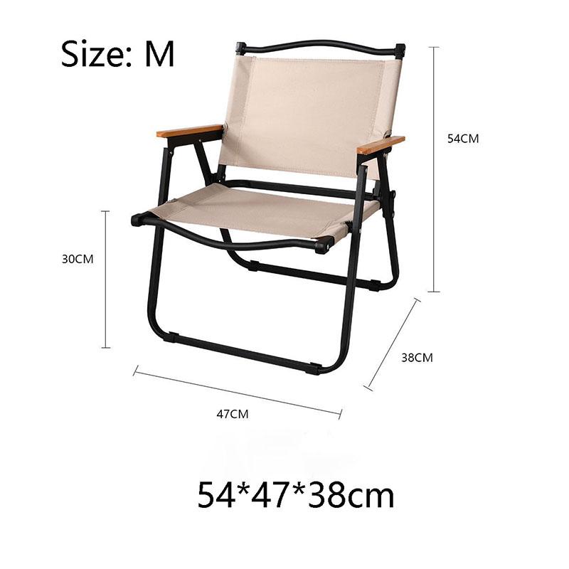Aluminum Folding Chair Portable Camping Chair Heavy Duty Outdoor Picnic Chair Car Trunk Lightweight Chair for Beach Hiking