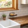 Hollowed-out Wall Mounted Soap Dish with Hooks Soap Holder Drain Rack Soap Rack  Kitchen