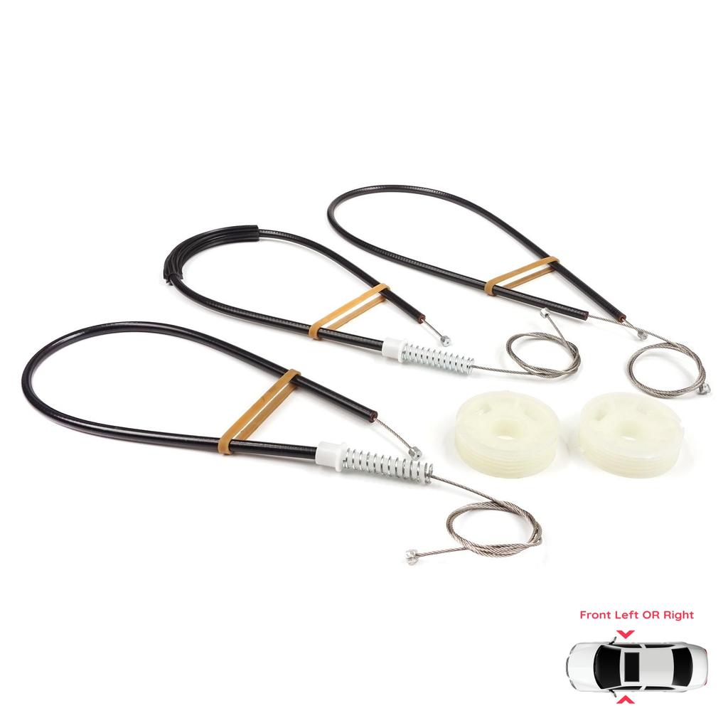 EWR1055 Window Regulator Repair Set Front Left or Right for Smart Roadster 452 2003-2005 Coupe Convertible