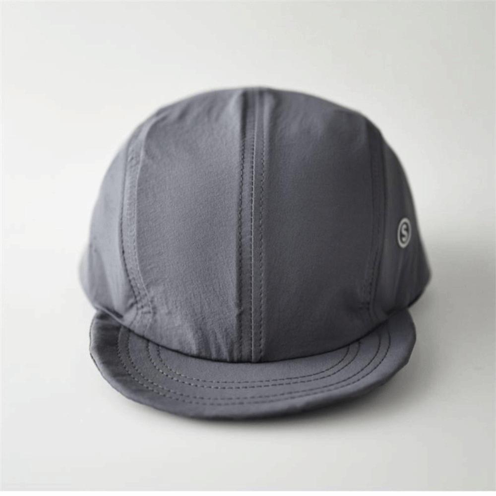 Solid Color Mesh Baseball Cap Adjustable Soft-brimmed Quick-drying Sunshade Cap Breathable Soft Top Outdoor Running Cap Unisex
