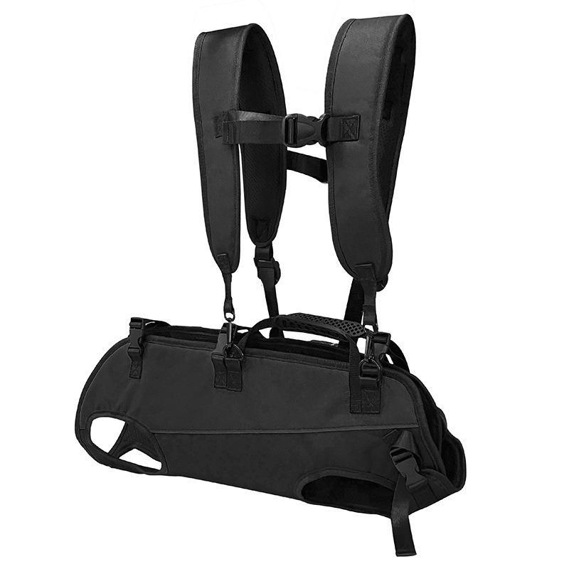 Dog Carrier Backpack, Comfortable Doggy Front Backpack Pet Puppy Carrier Travel Pack with Breathable Head Out Design and Padded Shoulder