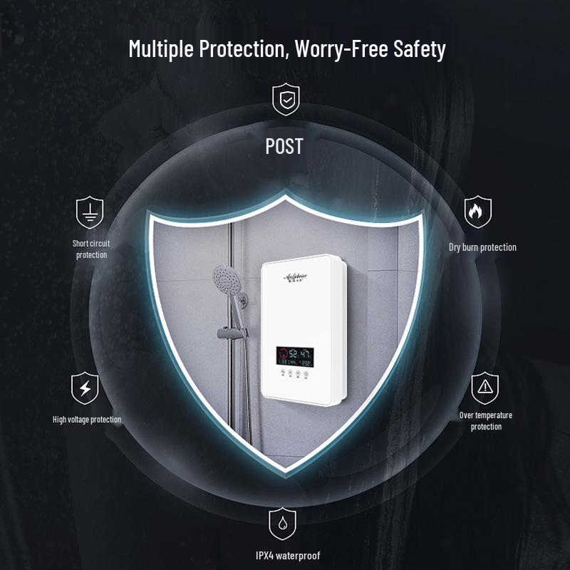 Instant Electric Water Heater for Showers – Smart Constant Temperature Heating for Hair Salons