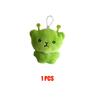 Mignon Chat Alien Peluche Pendentif Peluche Super Douce Poupées Porte-clés Kawaii Mini Jouet Pendentif Sac à Dos Joli Décor Sac Cadeau