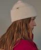 SO IR Angora Beanie - White