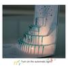 Musical and Light Happy Birthday Card Hollow Paper Carving Led Birthday Cake Postcards Cartoon Patterned Effect
