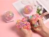 The Rainbow Bead Pressure Reducing Ball Squishy Fidget Toys Funny Stress Reliever Reduce Pressure Prop for Childrens and Adults
