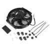 10in Electric Radiator Slim Fan Push Pull 12V with Installation Accessories