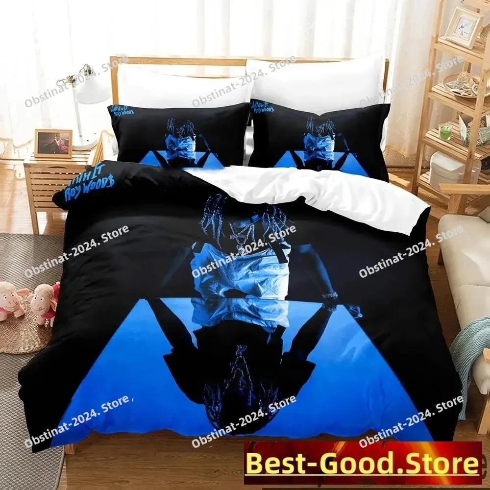3D Yeat Rapper Bedding Set Duvet Cover Full Queen King Size Pillowcase Bed Printed Bed Set Aldult Kid Bedroom Single Twin