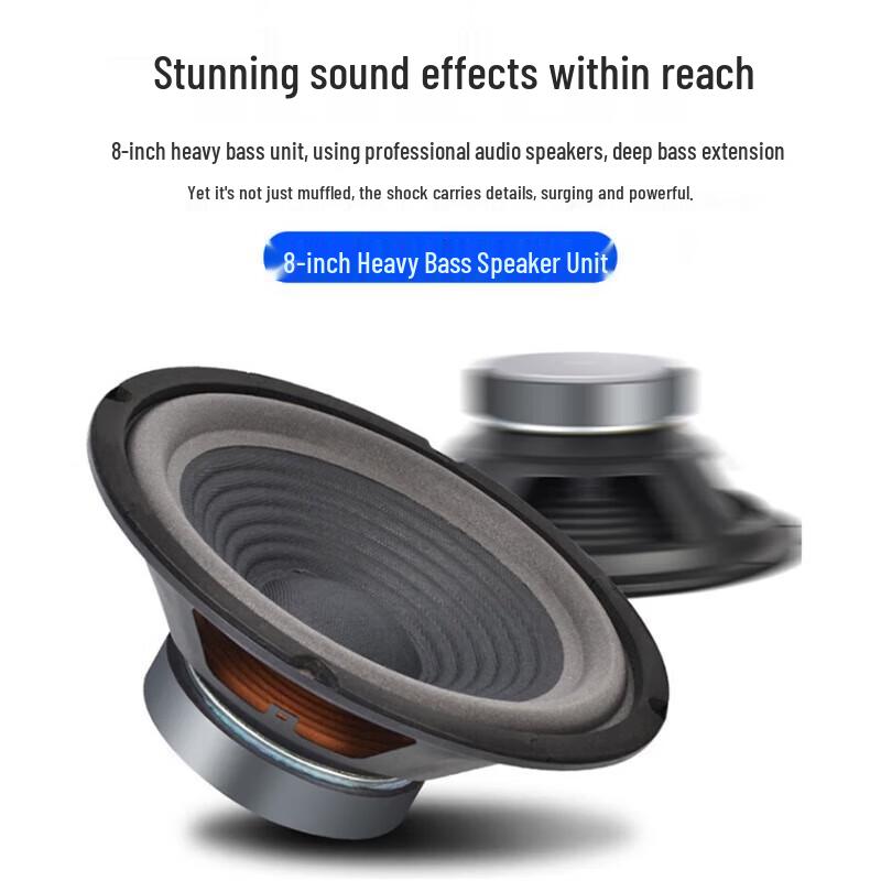 Soaiy CK-M38 KTV Speaker System with Professional Amplifier & Subwoofer