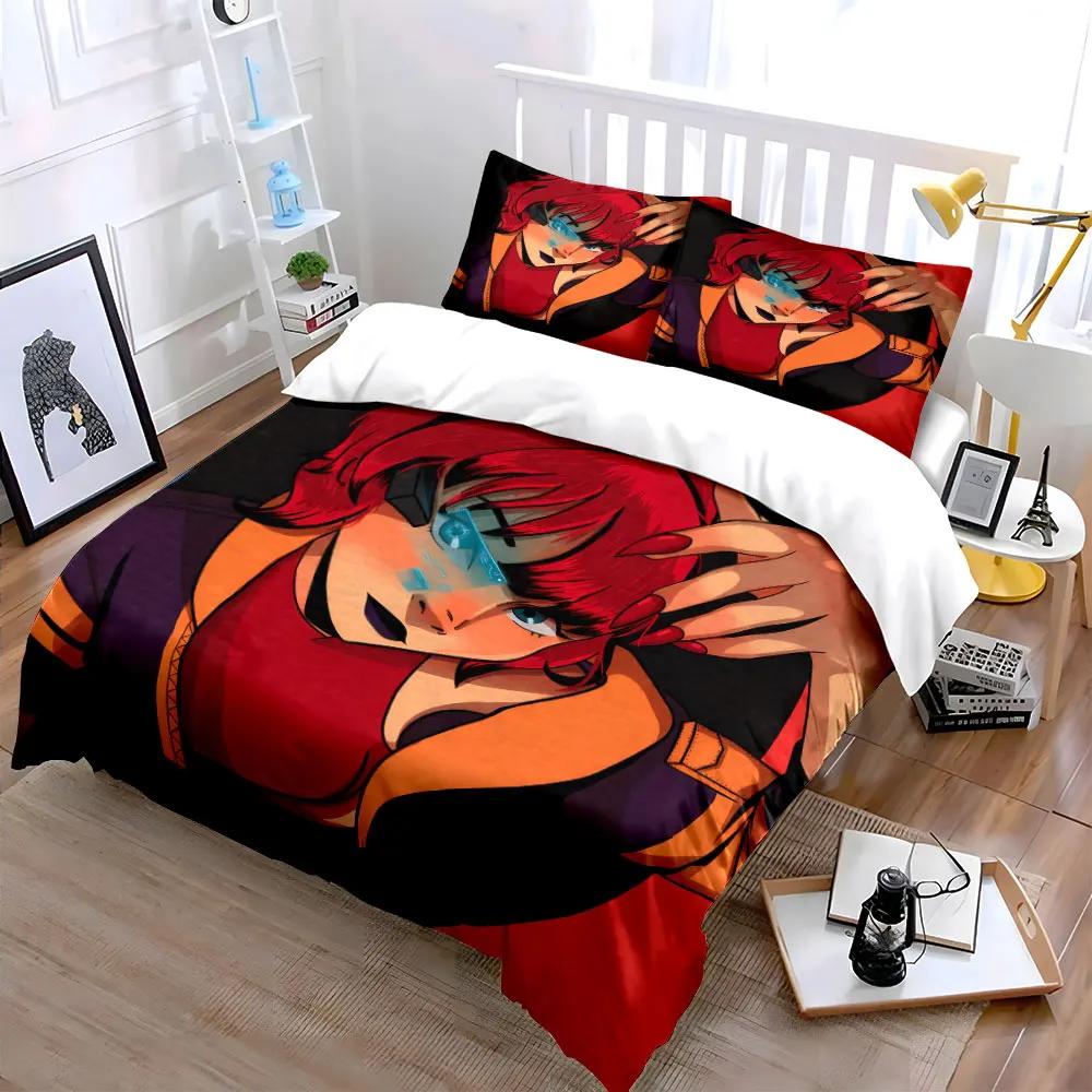 "Futuristic Style Three-Piece Set" Soft Comfortable Duvet Cover Bedding Set Included 1*Duvet Cover & 2*Pillowcases, gift