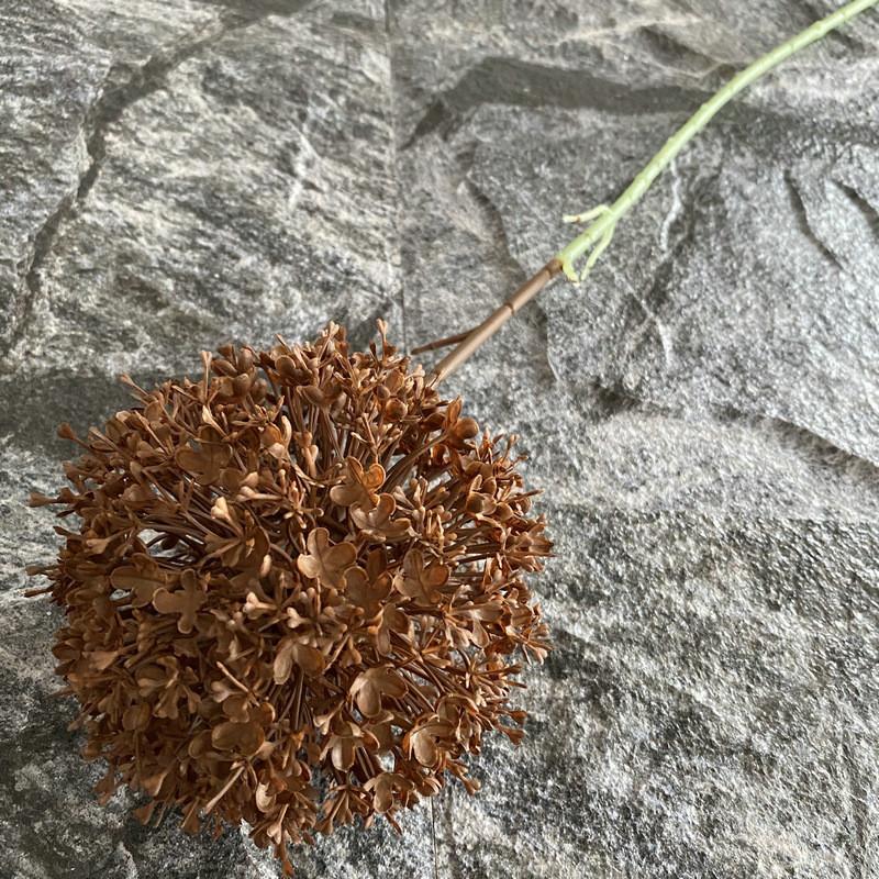 Artificial Allium Giganteum Plant Bouquet With Durable Plastic Material Gift For