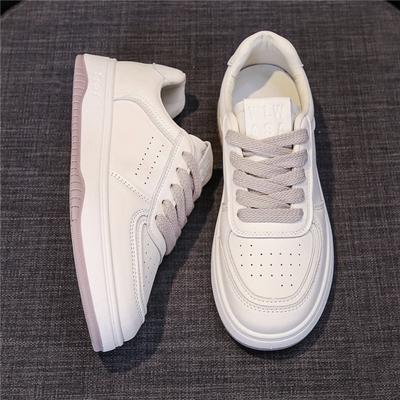 Echtes Leder Weiße Schuhe Damen Freizeitsportschuhe 2025 Frühling Neu Vielseitig Atmungsaktiv Damenschuhe Weiße Sneaker Damen