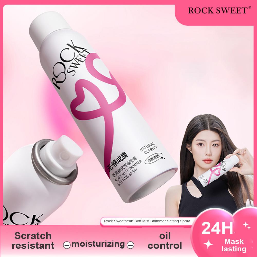 ROCK SWEET Makeup Setting Spray Long Lasting Oil Control, Waterproof & Sweatproof, Easy to Carry