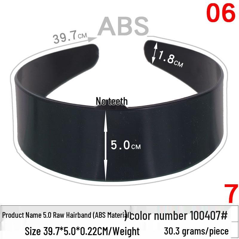 Unisex Invisible Sports Iron Headband - Korean Style Wave Hair Clip.