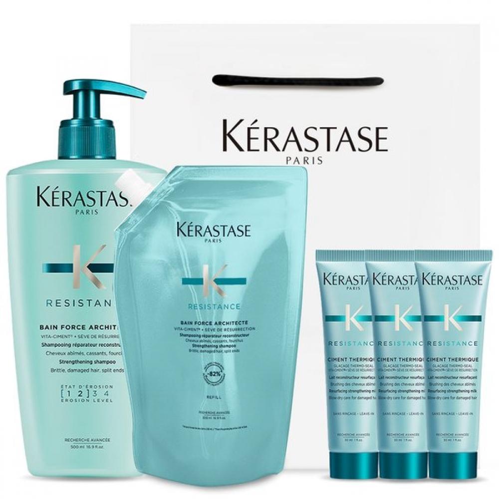 K Rastase Shampoo 1l  500ml + 500ml Refill Single option