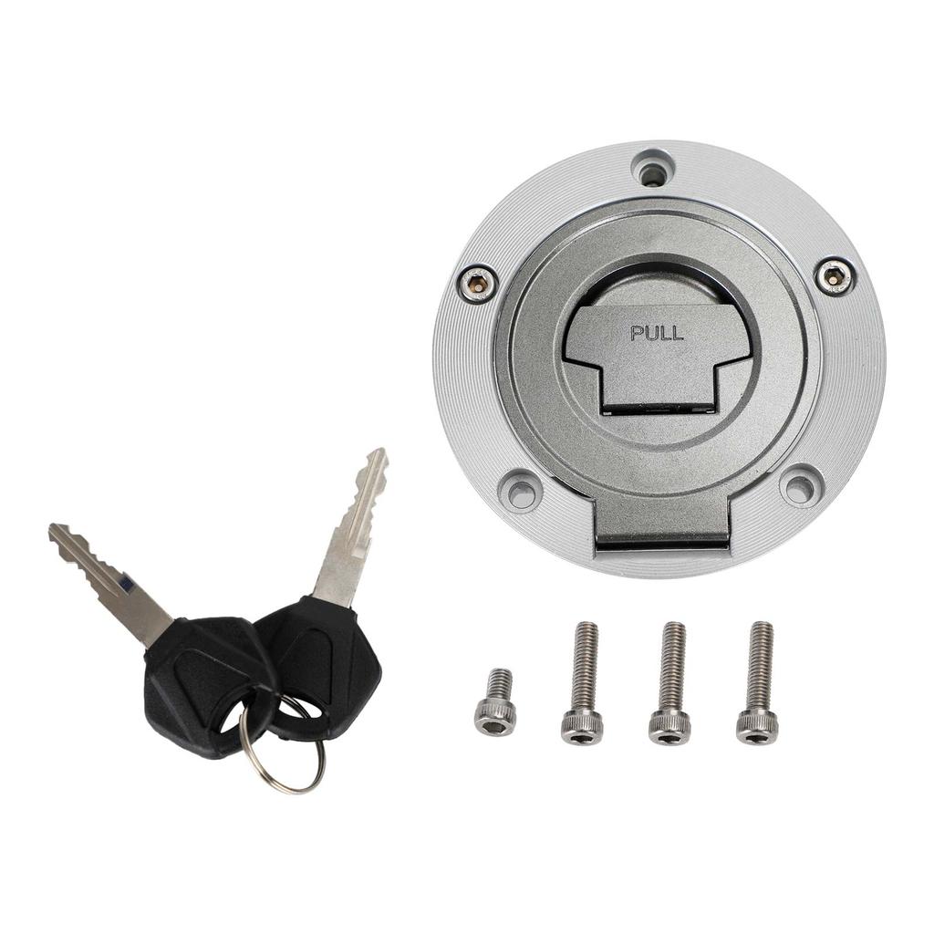 Fuel Gas Tank Cap w/Keys For Yamaha FZ1 FZ6 FZ8 N S YZF R1 R6 XJR1300 FJR1300