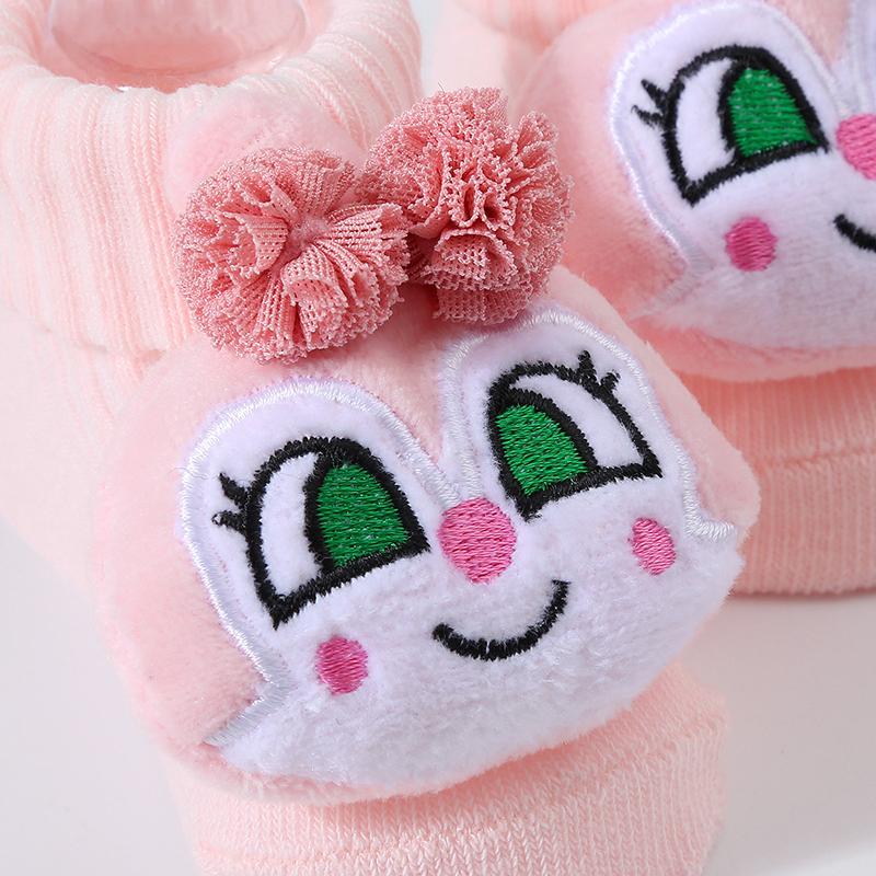 Newborn Infant Cute Cartoon Rabbit Stocking Cotton Warm Baby Socks Girls Kid Soft Socken Spring Autumn Girls Gift Knitting Socks