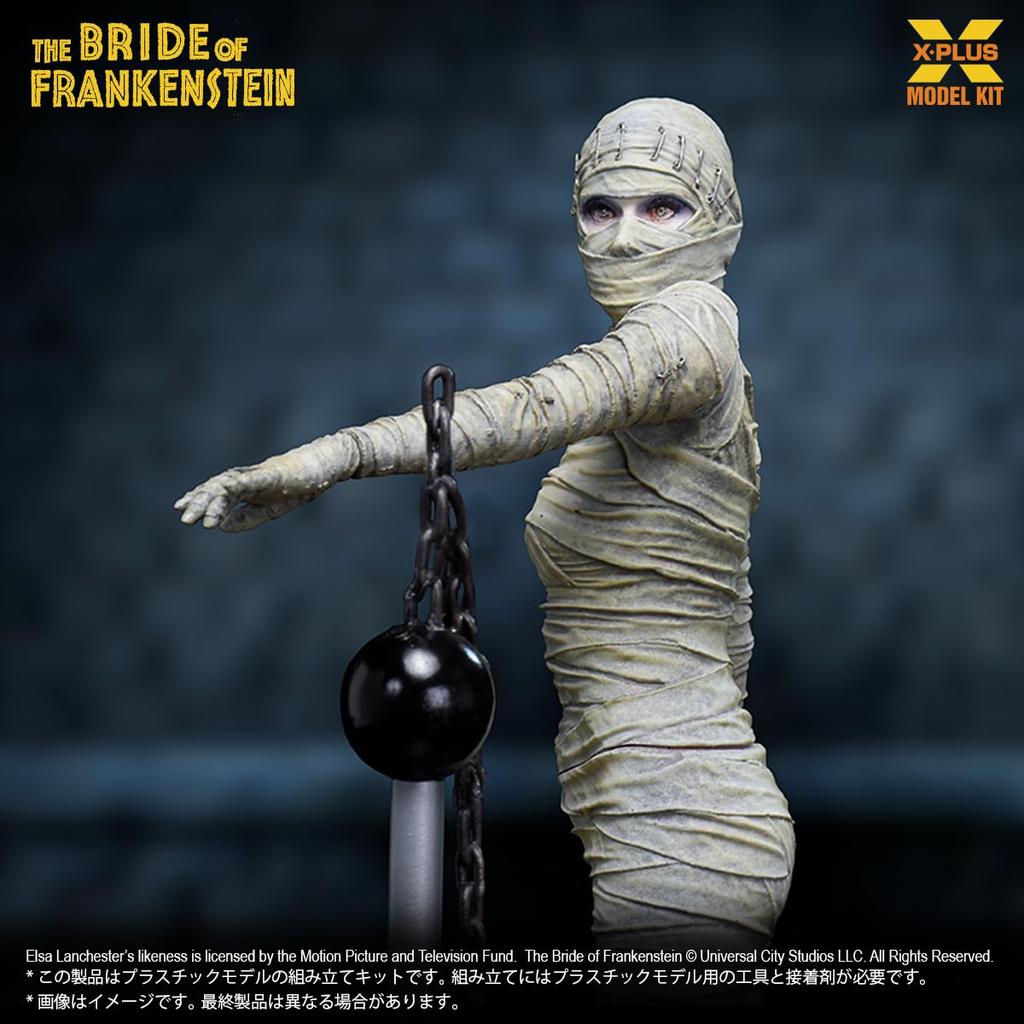 X-Plus Frankenstein's Bride 1/8 Scale Unpainted Plastic Model Kit