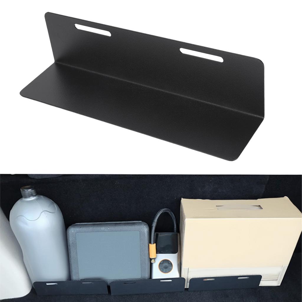 3 ks Auta Bloky Víceúčelové Úložné do Auta Bloky Protiskluzové Přepážky s Háčkem a Upevňovacími prvky