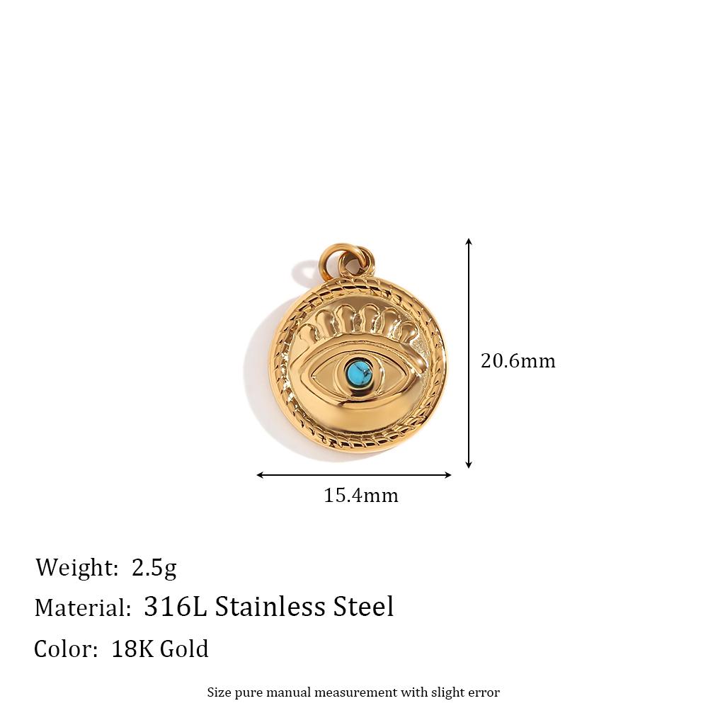 MamacitaSlay Stylish Lovely Cupid Seahorse Lion Starfish Stainless steel charm Gold Plated Jewelry Charms for necklace bracelets