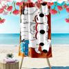 Brian Print Beach Towel, Large Soft Quick Dry Towel for Beach Camping Swimming