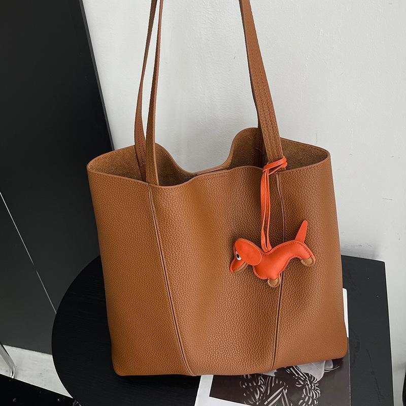 Crossbody Bag, Large-capacity Tote Bag, Niche High-end, Light Luxury Single-shoulder Commuter Bag
