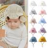 Cute Bowknot Baby Fisherman Hat Adjustable Bucket Cap New Princess Hat  Spring Summer