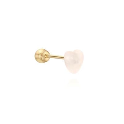 Pink Onyx Heart Piercing LPTN3018T