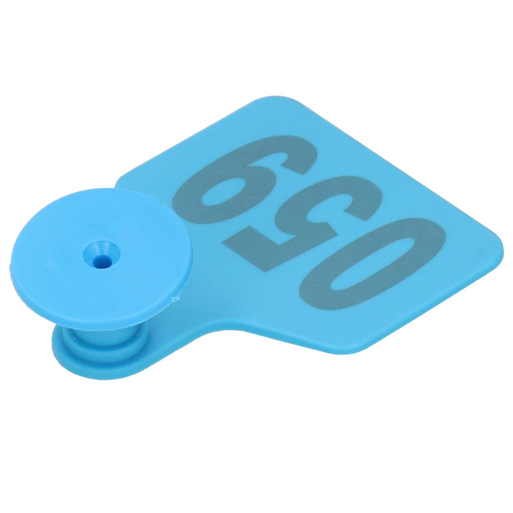 001?100 Number Plastic Tag Livestock Animal Ear Tag for Marking Cattle Cows Animal Farm Accessories