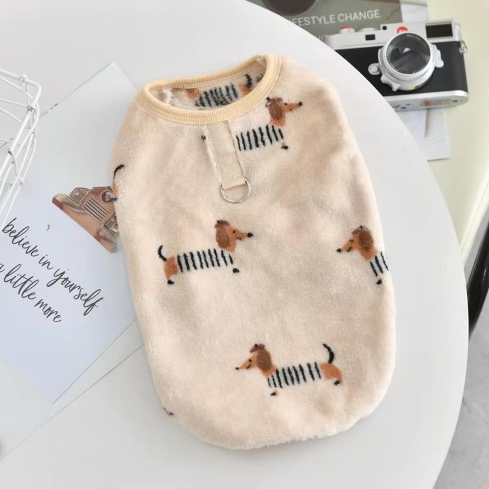Verdickende Winterwelpenkleidung Fleece Warme Hundeweste Neues Hunde-Sweatshirt Nacktkatze