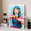 Disney Diamond Painting, Mulan Cuts Her Hair To Join The Army Mosaic Art DIY Cross Stitch Embroidery Set Full Diamond Home Decor Gift