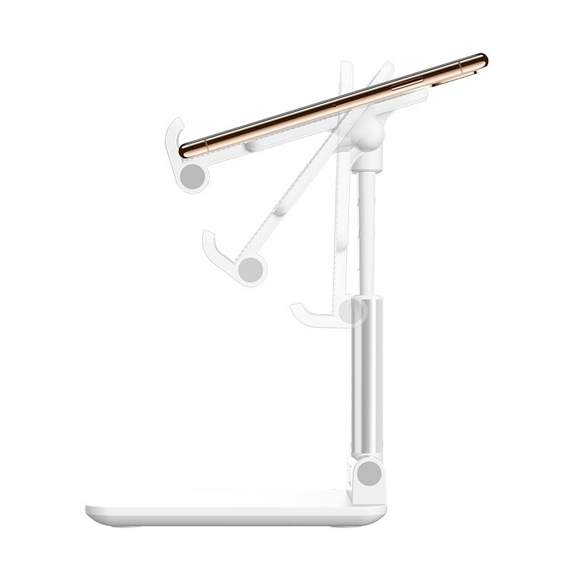 DEVIA ES054 Faltbarer Handyhalter Höhenverstellbarer Handyhalter Desktop-Dock für iPhone 16/16 Plus/16 Pro/16 Pro Max