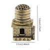Gold Burner Brass Holder Multi Functional Fragrance Stand for Kitchen Office