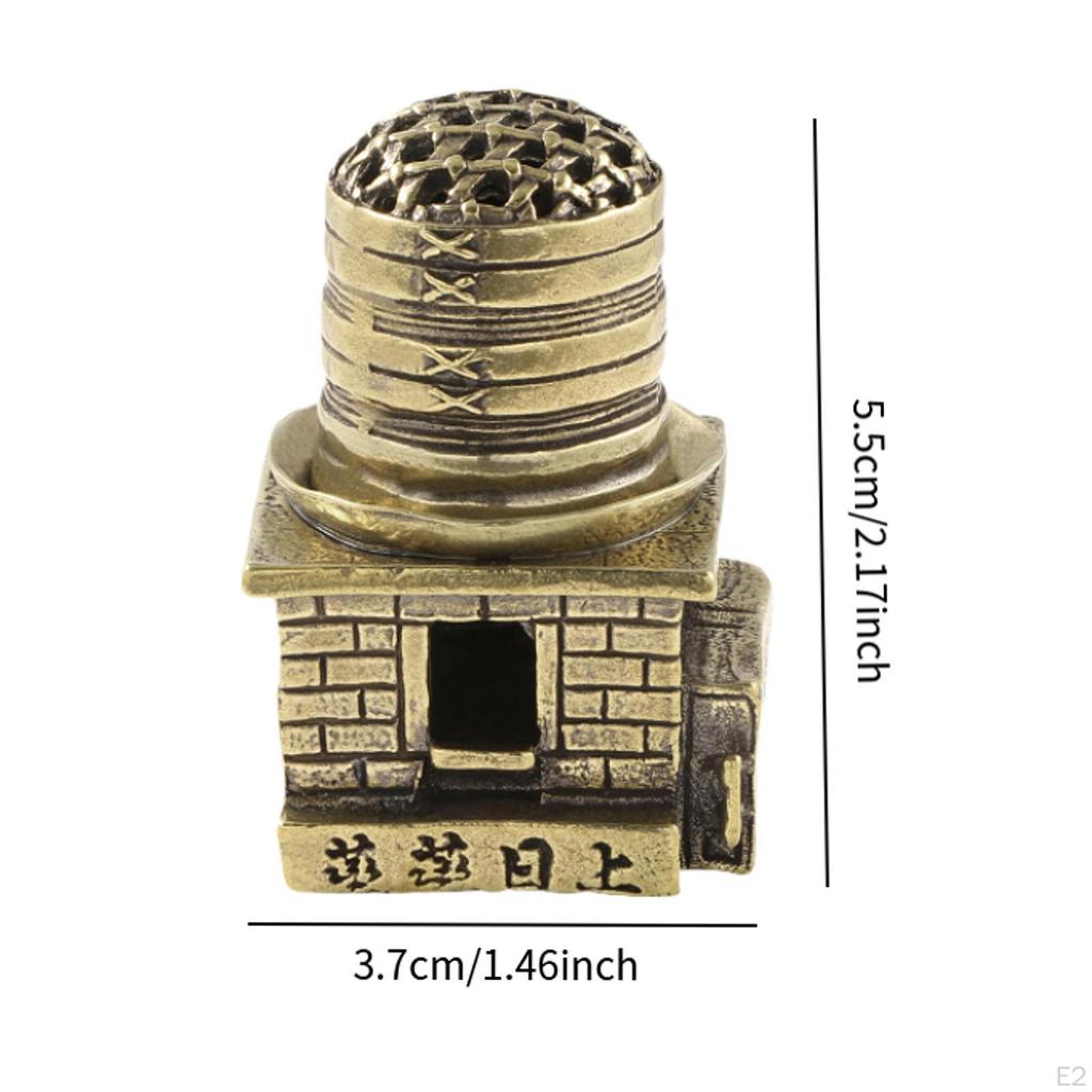 Gold Burner Brass Holder Multi Functional Fragrance Stand for Kitchen Office