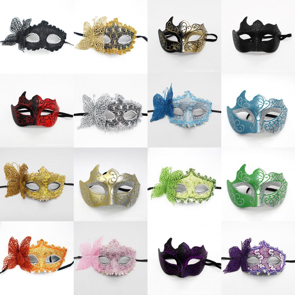Princess Venetian Mask With Butterfly Design For And Costume Party