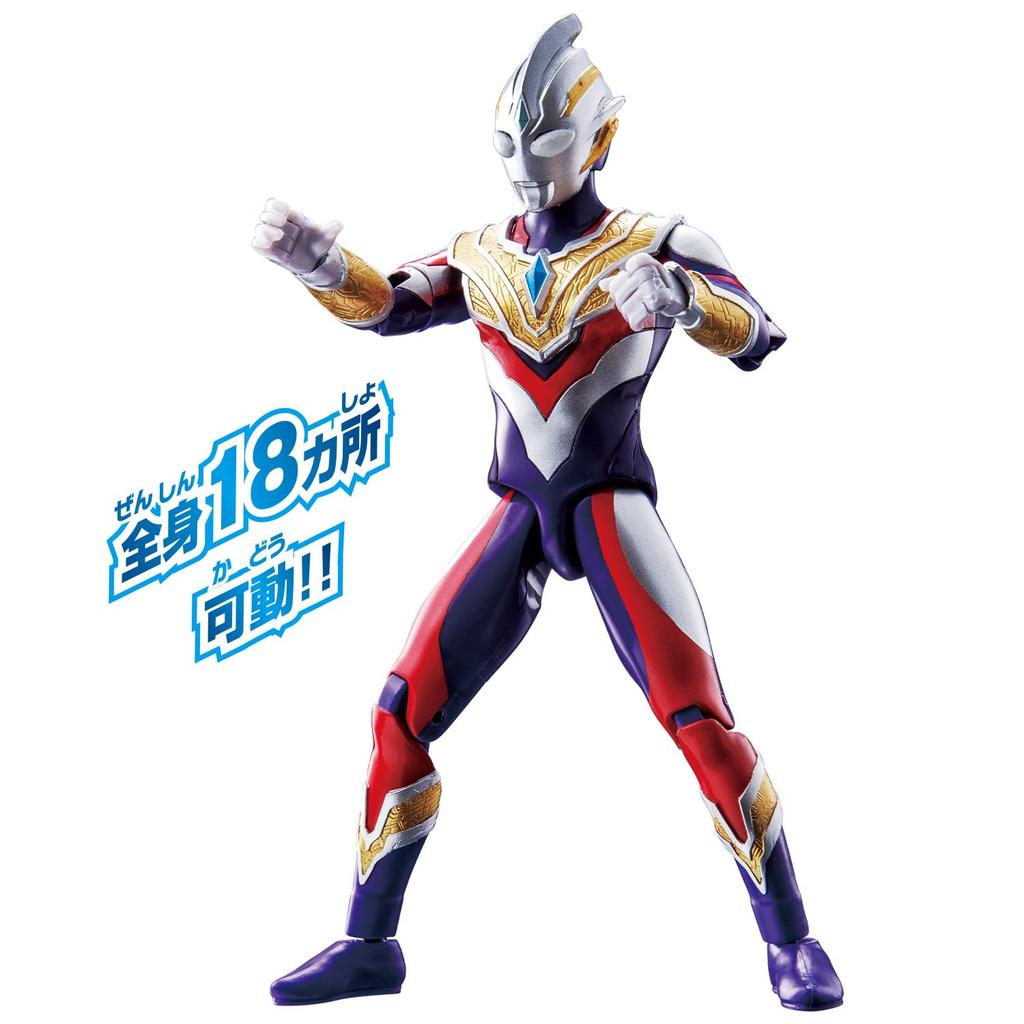 [Bandai] Ultra Action Figure Ultraman Trigger Multi-Type New Generation Stars Set