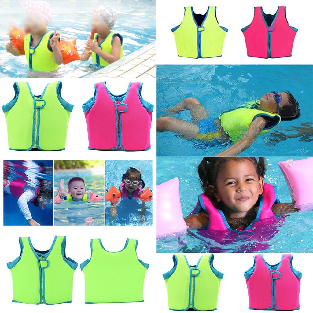 Soft And Comfortable Kids Life Jacket For Water Park And Swimming Pool