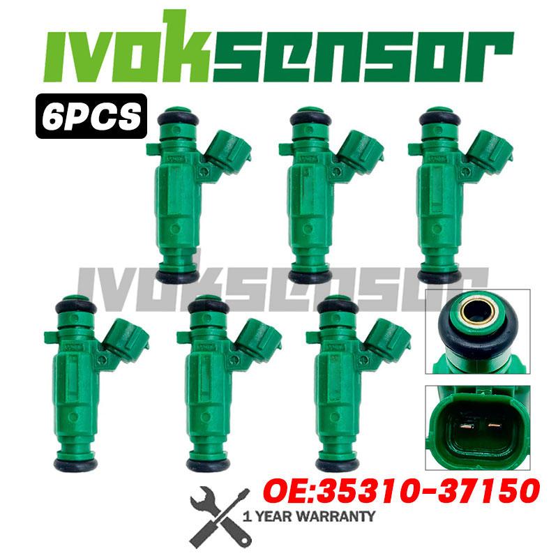 Fuel Injector Valve For HYUNDAI SANTA FE SM 2.7 TIBURON TUCSON JM SONATA KIA OPTIMA SPORTAGE Nozzle Accessories 35310-37150