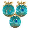 Friendship Ornaments for Women Friends 2D Acrylic Decorative Pendant for Christmas Tree Friend Keepsake Pendant for Colleague