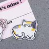 Cartoon Kitten Puppy Jeans Jacket Clothes Embroidery Iron On Sewing Embroidered Appliques Badges Patches Sewing Fabric