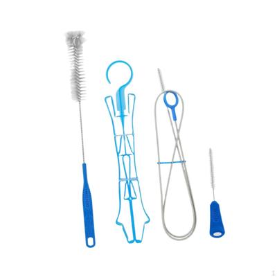 Blasenreinigungsbürsten-Set Enthält Kit, Vielseitige Bürsten Und Ein Faltbares Metall