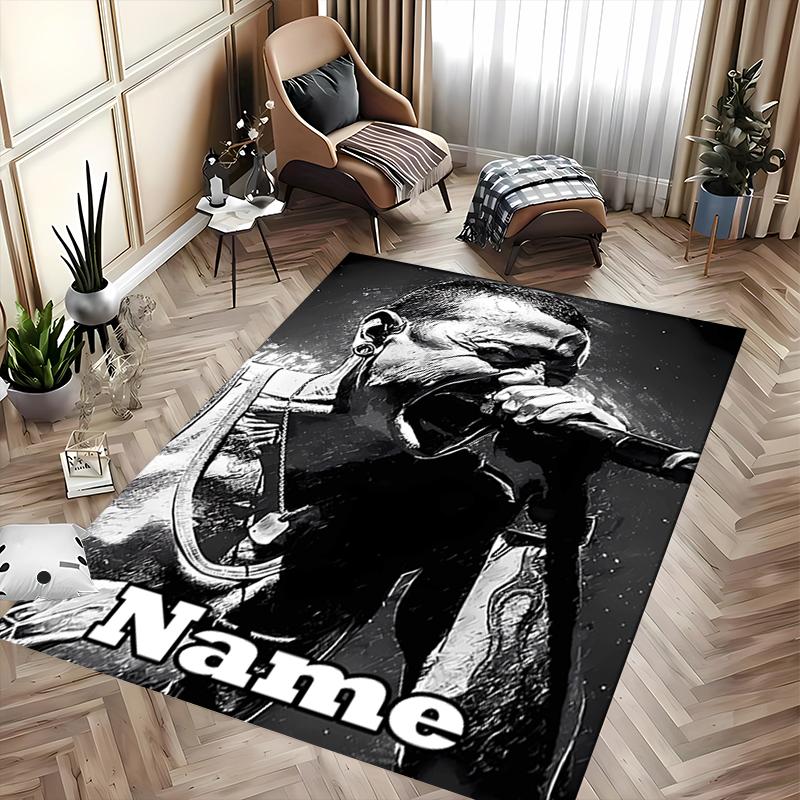 Custom Personalization Linkin Park Area Rug - Perfect For Kitchen, Bathroom,Laundry Room Decor Large Size Available,Gift All Seasons