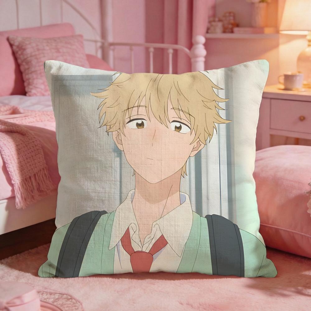 Skip And LLoafers Anime Cushion Cover Premium Comfort Reversible Pillow Cove Two In One Design For Any Room Car Interior