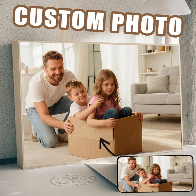 Custom Photo Canvas Poster,Personalized Unframed Wall Art for Home Decor,Weddings,Gifts,Canvas Print for Bedroom,Living Room,Office&Bathroom,Pictures