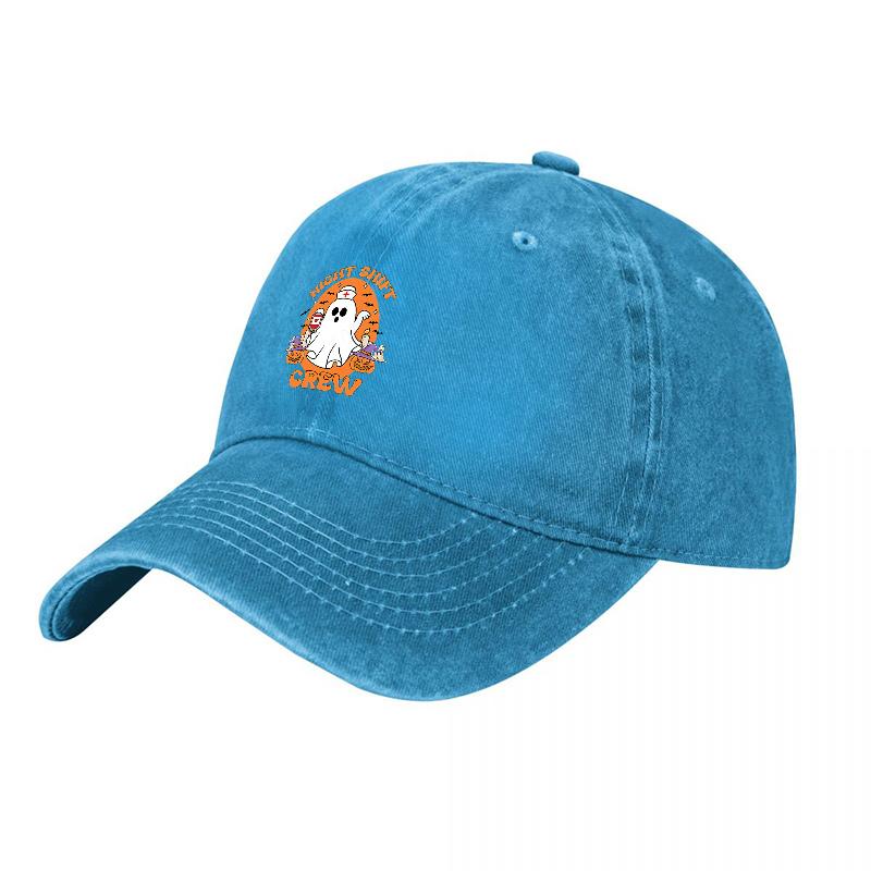 Ghostbusters Crew Logo Washed Cotton Baseball Cap Classic Black Adjustable Fit Unisex Design Fan Essentials