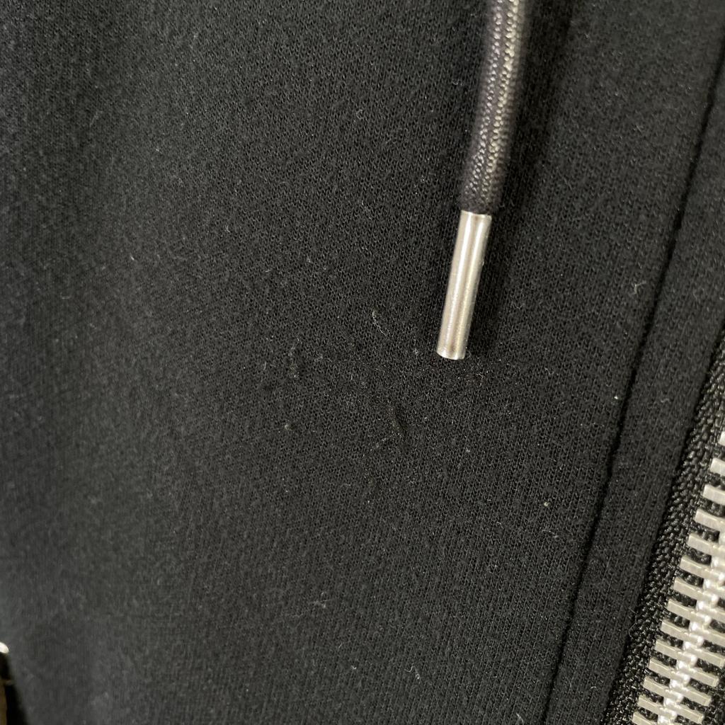 sacai SCW-070 Sponge Sweat X Ma-1 Zip Hoodie tops 1 NavyUsed