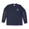 Alphatackle Long Sleeve Dry T-Shirt Type-01, Navy, Size L