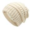 Women Knitted Pullover Beanie Hat Soft Stretchy Winter Warm Hat for Outdoor Activities and Casual Wear