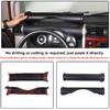 Aunginsy Car Center Console Dashboard Panel Trim Cover Fit for Toyot@a FJ Cruiser 2007-2021 Car Dashboard Dial Panel Cylindrical Trim Frame Dial